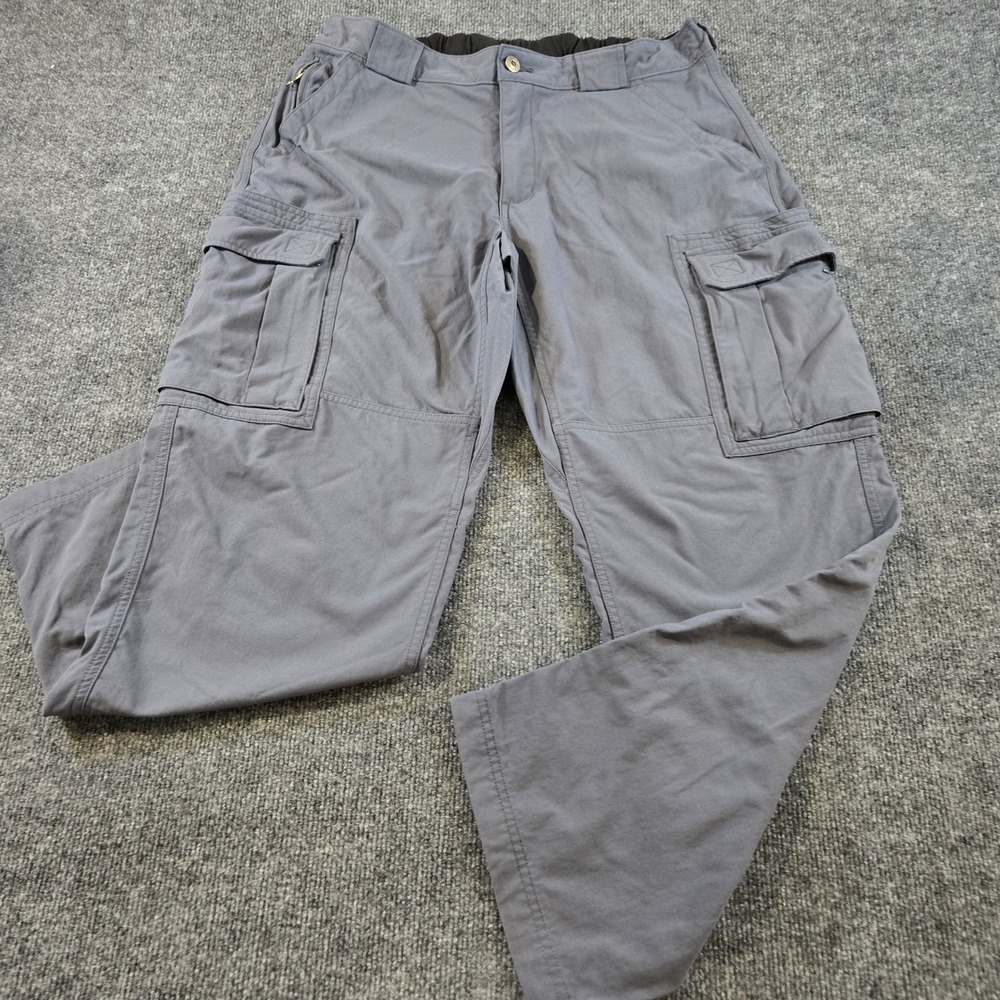 Duluth Trading Co Dry on the Fly Nylon Cargos Men's Size L x 30 Grey NW Gorpcore